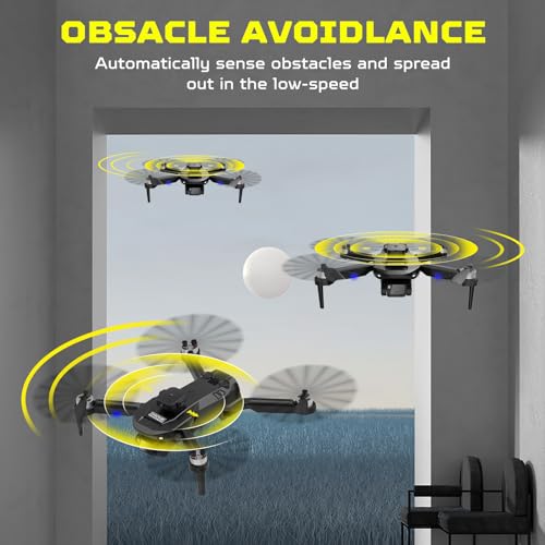 CQWLKEJ Dual Camera Drone - Foldable, 1080P, 2 Batteries
