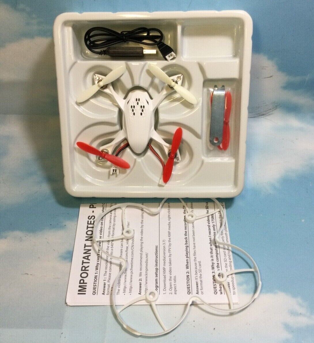 Hubsan H107D X4 Mini Quadcopter 5.8G FPV Drone