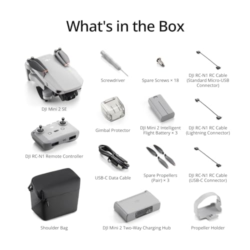DJI Mini 2 SE Fly More Combo: Ultra-Light, Intelligent!