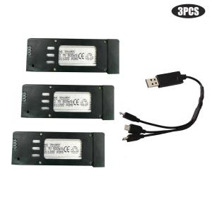 3pcs Battery Set with Charger for Drone