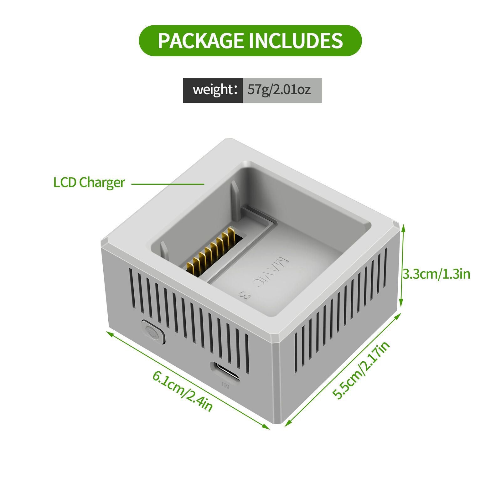 DJI MAVIC 3/PRO Drone Single-Way USB Charger