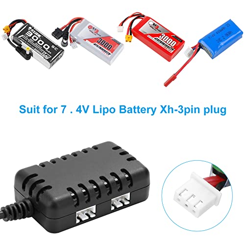 Crazepony 2-in-1 USB Charger for LiPo FPV Drones