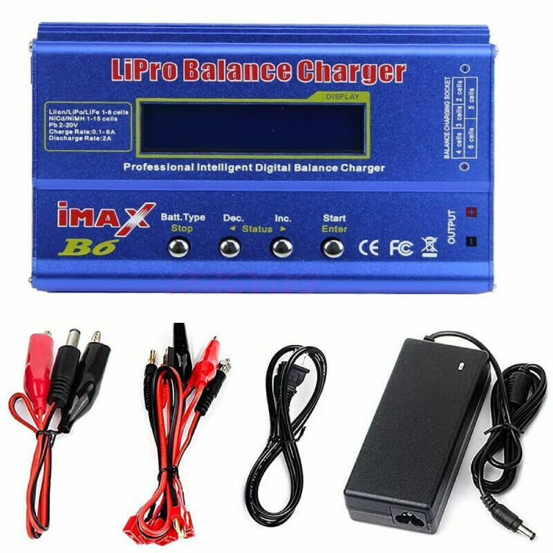 IMAX B6 80W LiPo LiFe NiMh NiCD Charger