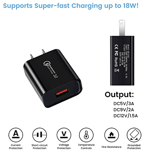 DJI Charger: 3-in-1 Fast Charging Cable (4ft)