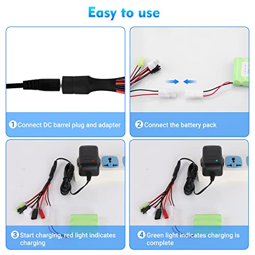 Smart NIMH Charger for RC Drones/Aircrafts/Cars
