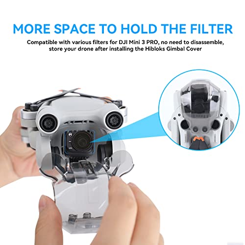 Transparent Gimbal Cover Lens Protector for DJI Mini 3 Pro