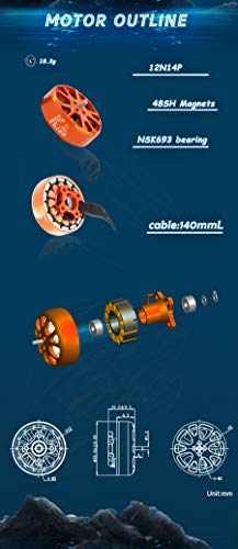 FLASH HOBBY King 2004 Brushless Motor 2100KV
