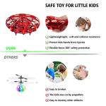 Kizmyee Mini Hand-Controlled Drone with LED Lights