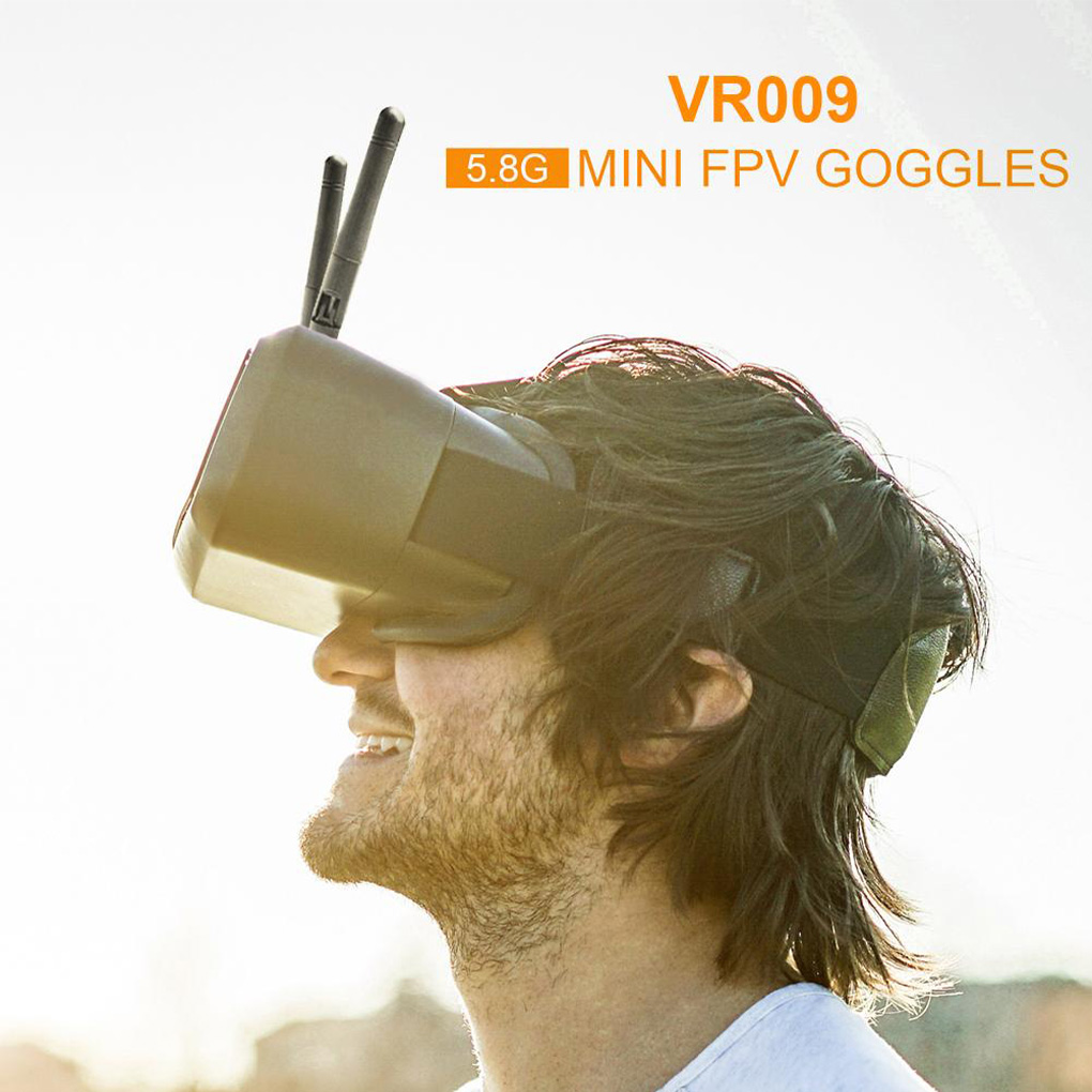 Auto-search Drone Goggles with Camera & Antenna