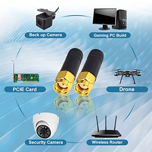 2-Pack FPV WiFi Antenna for Racing Drones