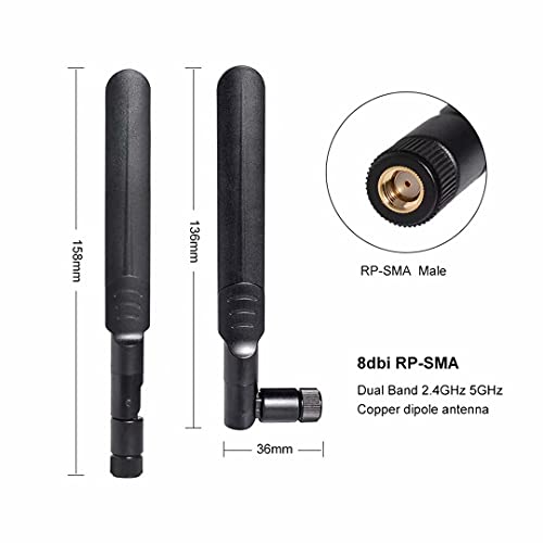 Dual Band WiFi Antenna Kit for Drones
