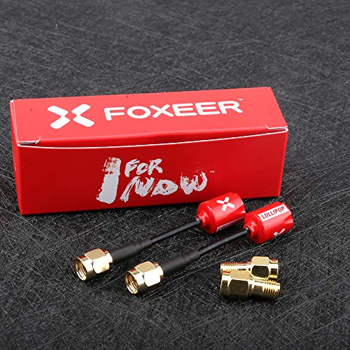 Red FOXEER Mini RHCP Antenna Pair for Drones