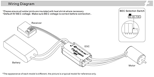 Flycolor 80A Electric Speed Controller with BEC
