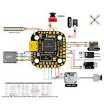 SKYSTARS F722 Mini Flight Controller 55A 4-in-1