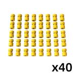 40pcs Anti-Vibration Dampers for FPV Drone Controllers