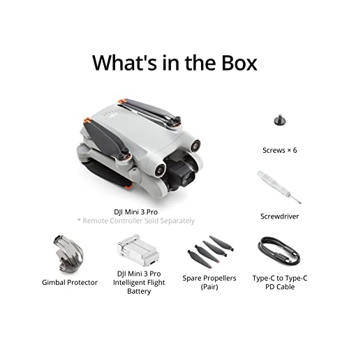 DJI Mini 3 Pro Foldable Camera Drone - 4K/60fps