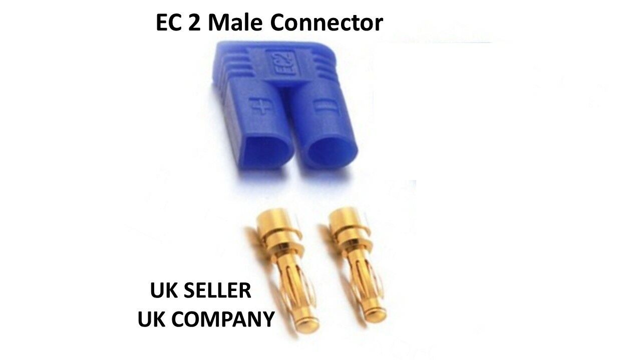 EC2 Battery Connectors for Drones - Male & Female