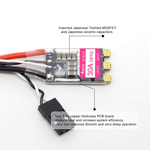 HGLRC 4PCS 30A ESC BLHeli_S for FPV Racing