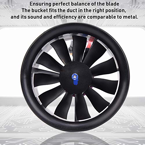 64mm 11-Blade EDF Fan with Brushless Motor
