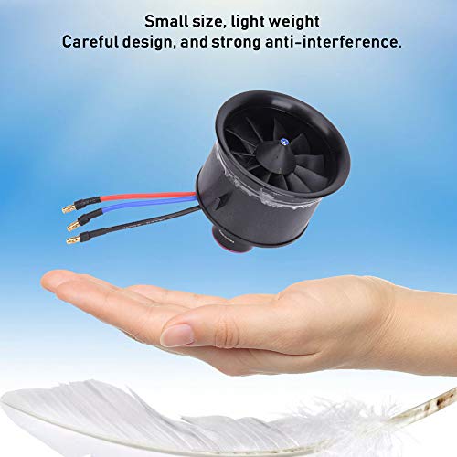 64mm 11-Blade EDF Fan with Brushless Motor