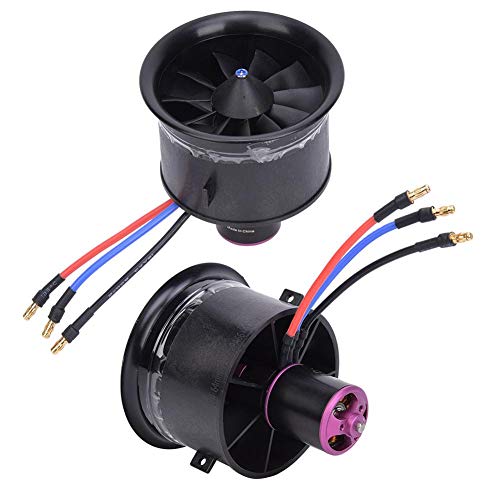 64mm 11-Blade EDF Fan with Brushless Motor