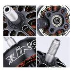 iFlight 4pcs XING-E Pro 2306 1700KV Brushless Motor 6S for QAV FPV Racing Drone Quadcopter Motor (Black)
