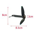 Brushless Drone Motor Arm with Propeller - Upper Right