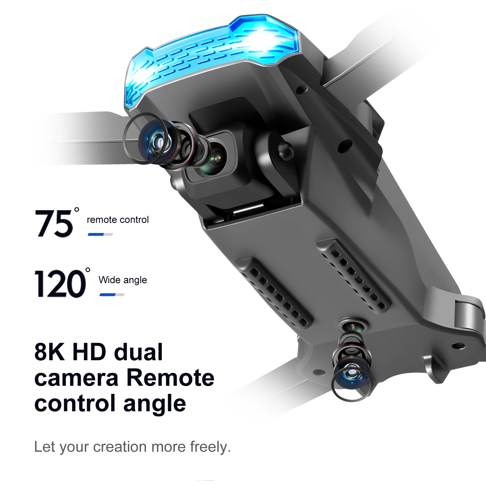 8K UHD GPS Drone with Follow Me