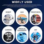 8-Pack Mini DC Motors 53000RPM