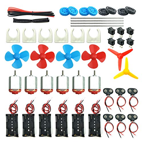 EUDAX Mini Electric DC Motors Kit for DIY Projects
