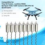 8-Pack Mini DC Motors 53000RPM