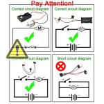 EUDAX Mini Electric DC Motors Kit for DIY Projects