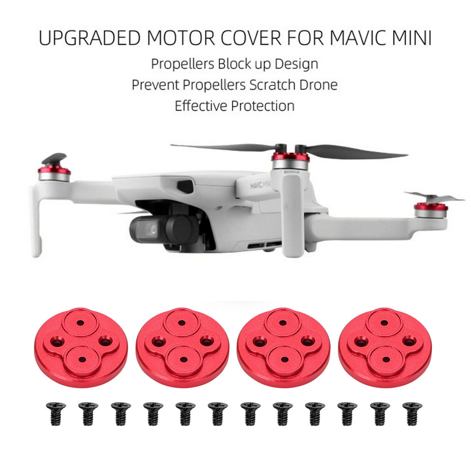 Aluminum Motor Cover for DJI Mavic Mini 2/SE