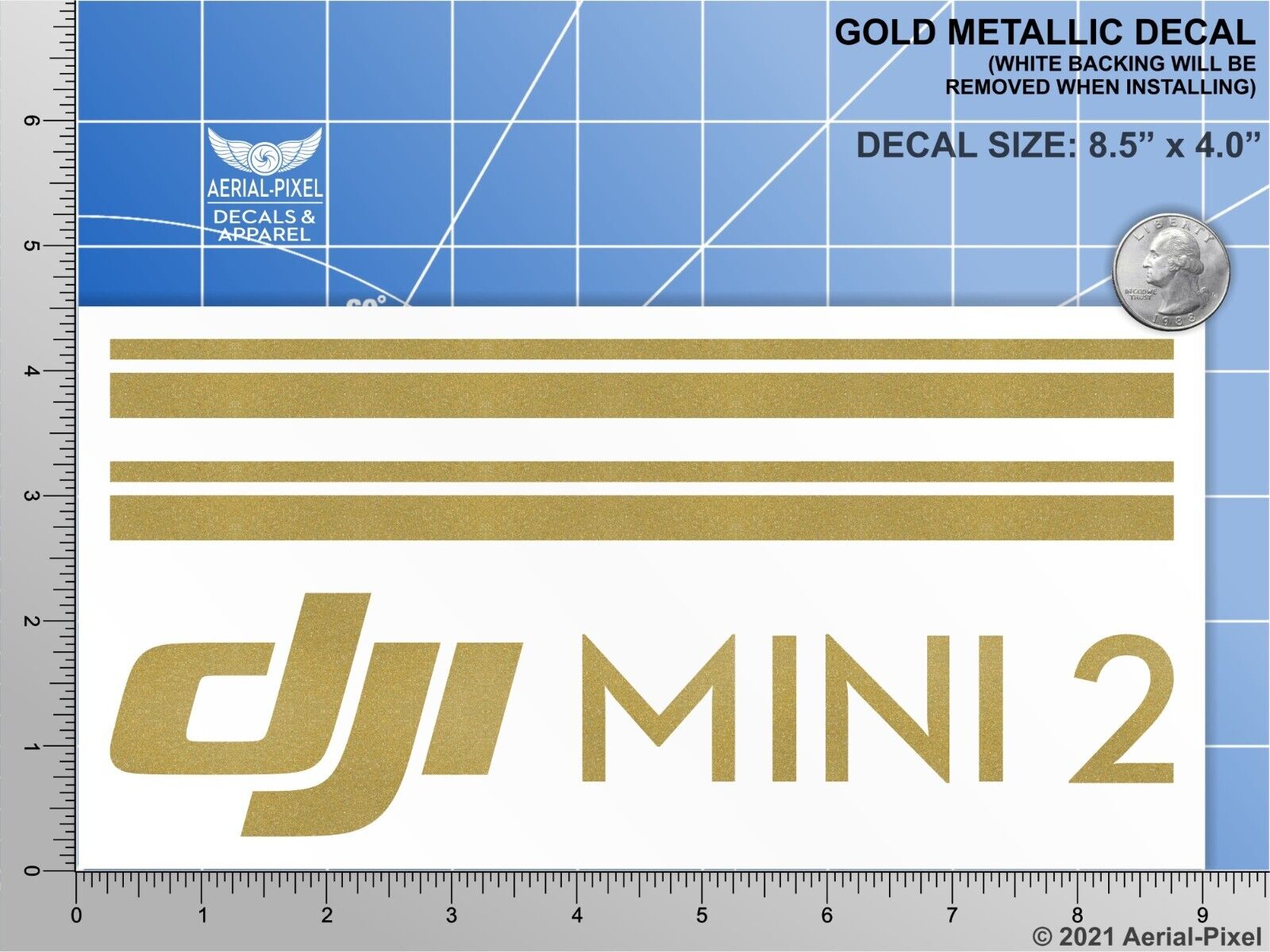 DJI Mini 2 Decal for Drone Cases