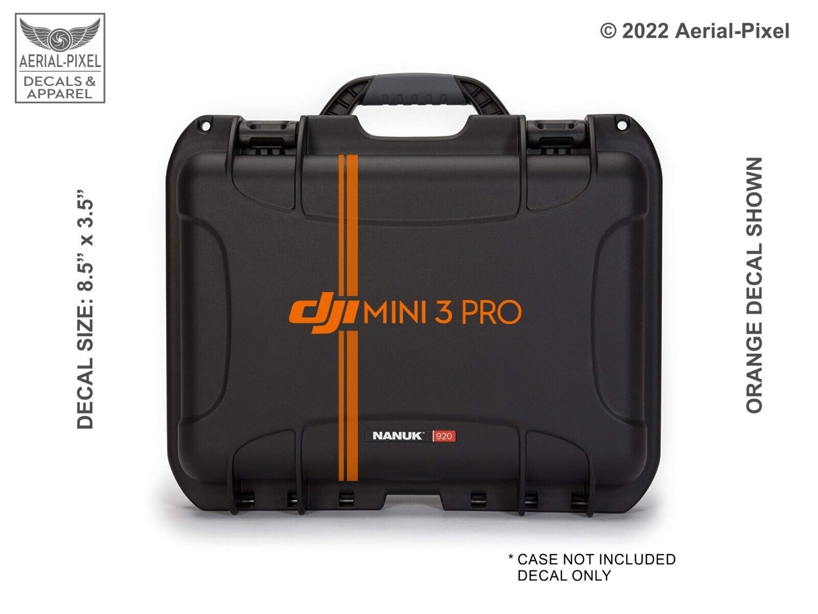 DJI Mini 3 Pro Drone Case Decal  for Nanuk Pelican GoProfessional GPC & More
