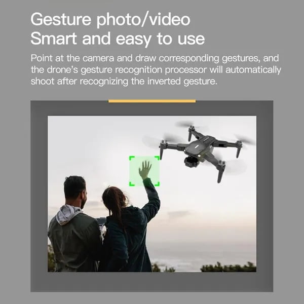 S5Pro Brushless Drone with 4K Dual-camera & GPS