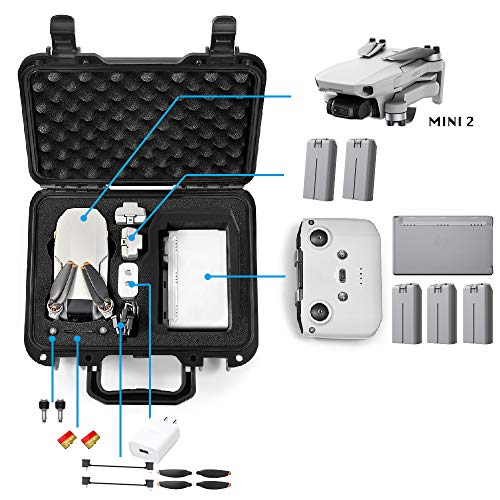 Travel waterproof hard case for DJI Mini/Mavic drones