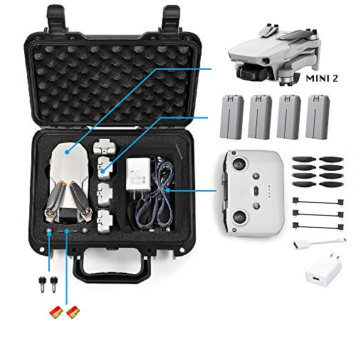 Travel waterproof hard case for DJI Mini/Mavic drones