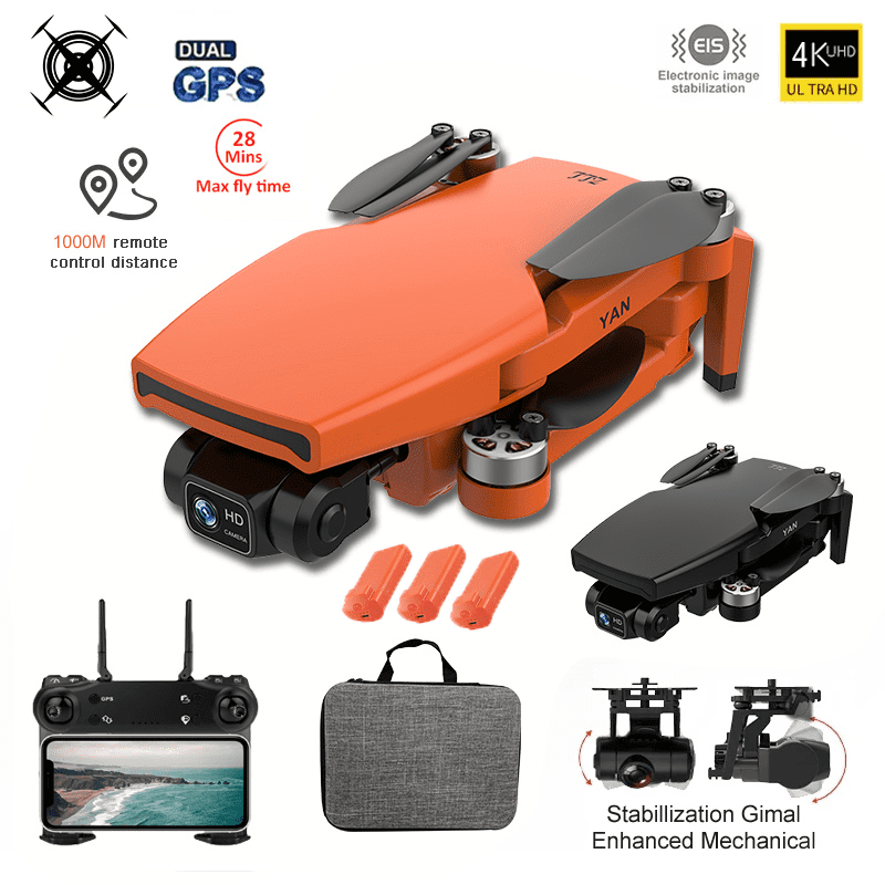 SG108 4K Foldable Drone with GPS and Gimbal