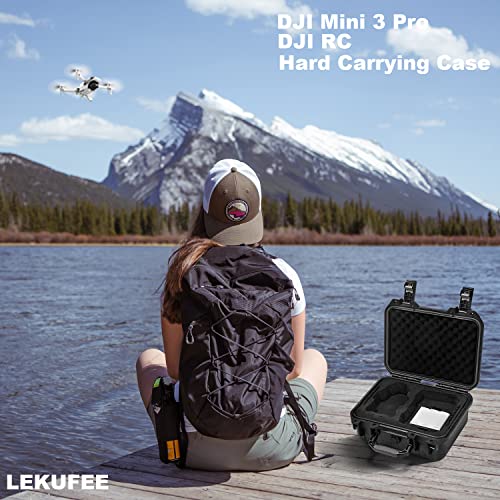 LEKUFEE Waterproof Hard Case for DJI Mini 3 Pro