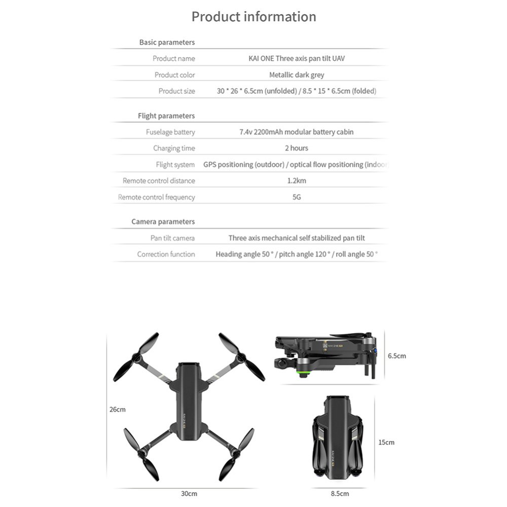 8K Camera Drone with 3-Axis Gimbal, GPS, Obstacle Avoidance