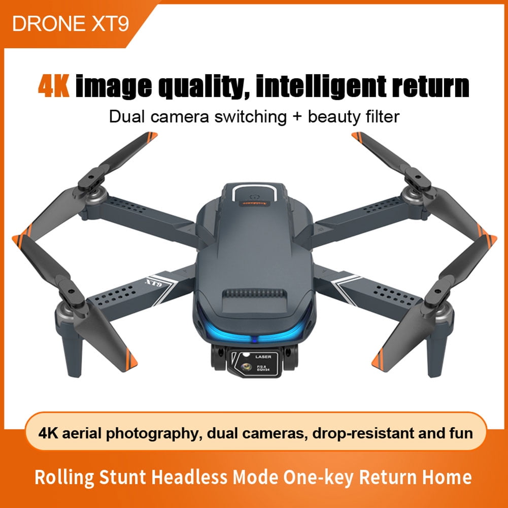 Mojoyce Dual Camera Foldable RC Drone 4K HD