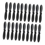 20pcs Propeller Set Airscrew Replacement for Cheerson CX 10 Mini Drone Quadcopter Helicopter RC Accessories Black