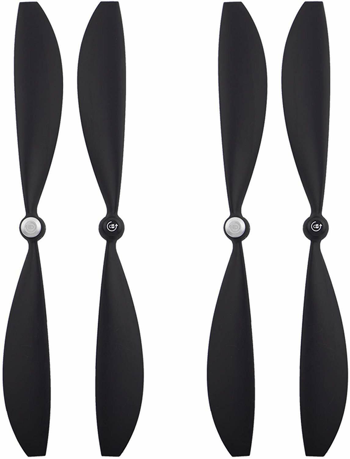 MaximalPower Propeller Blades for GoPro Karma Drone w/ Built-In Nut Props (4PK)