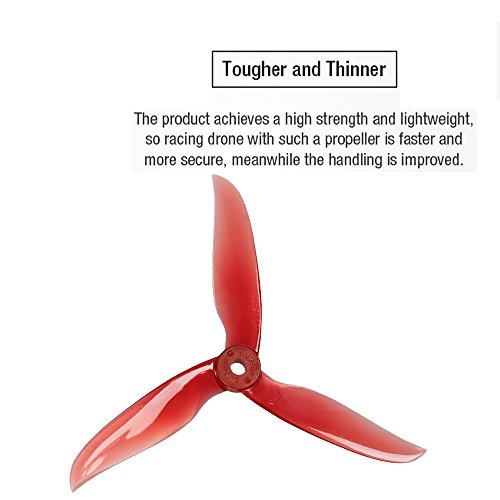 DALPROP T5045C 5 Inch 3-Blades Propellers for FPV Racing Drone