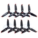 4Pairs Propellers Blades For DJI FPV Drone Accessories Quiet Quick Release Props