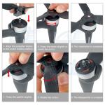 4Pairs Propellers Blades For DJI FPV Drone Accessories Quiet Quick Release Props