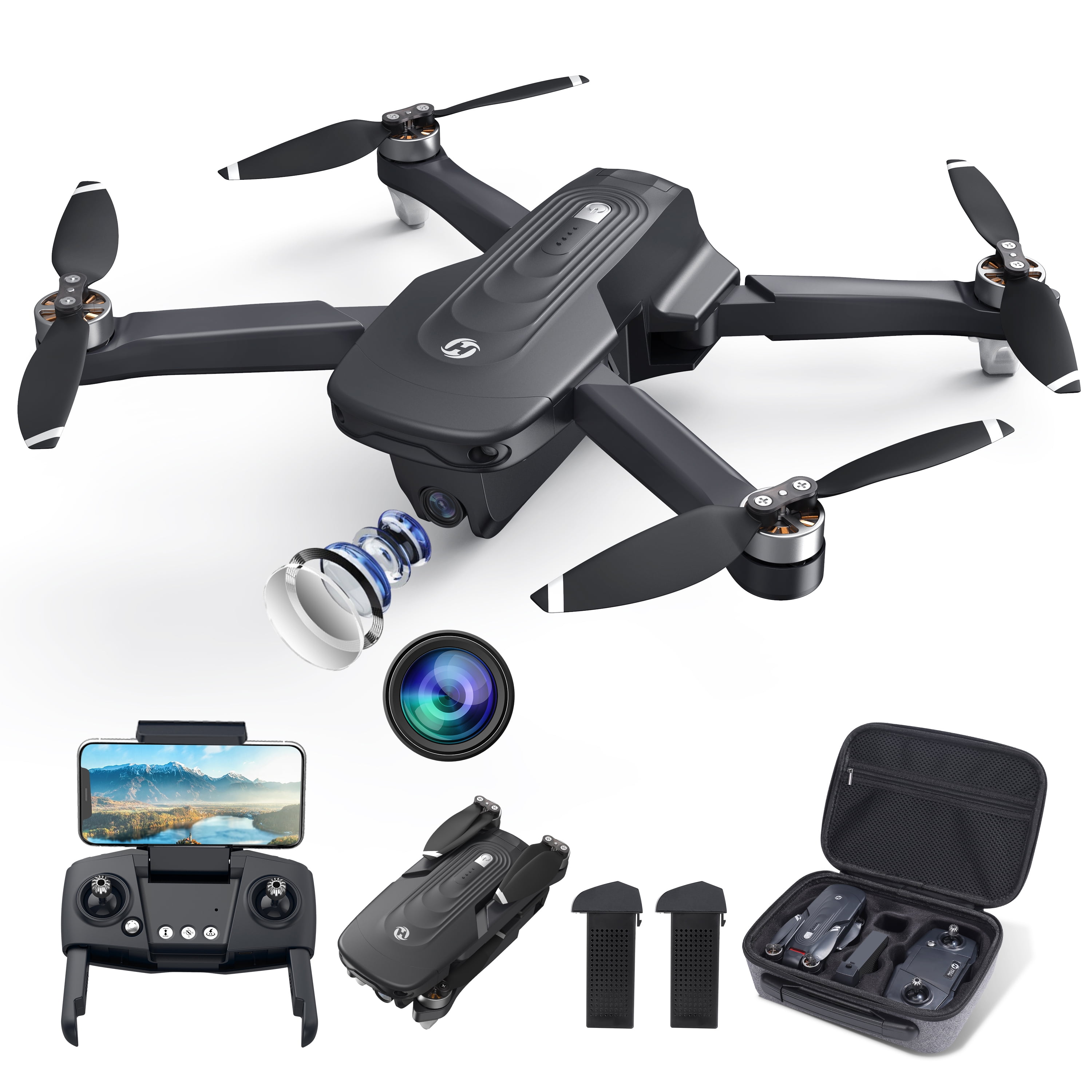 HS175D Foldable GPS Drone with 4K Camera
