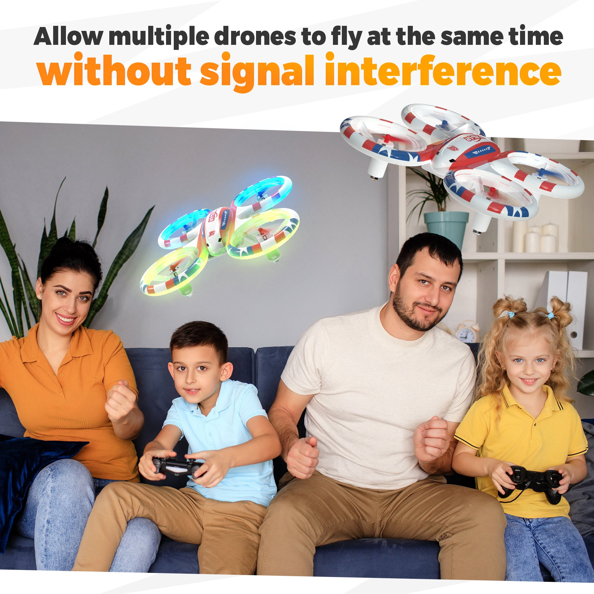 Bezgar HQ051 Stunt Drone for Kids - White