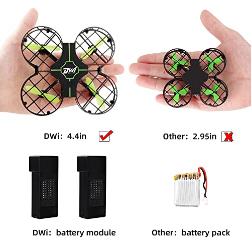 Dwi Dowellin Black Mini Drone for Kids and Beginners